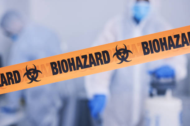 Professional Infectious Disease Decontamination technician working in Westfield, PA